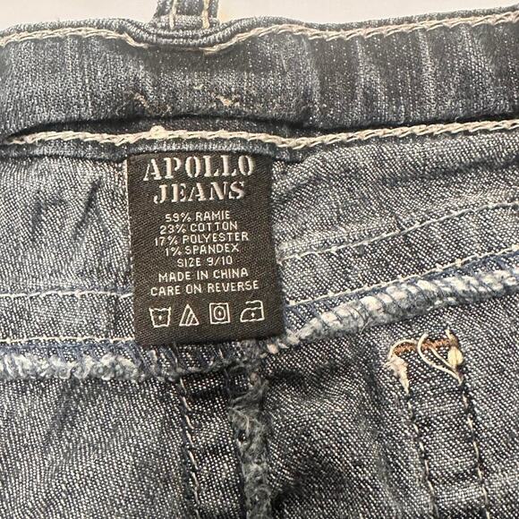 Apollo Jeans Low Rise Vintage Micro Denim Stretch Shorts Women’s Size 9-10 - Picture 4 of 4